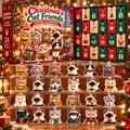 Xmas Cat Friends Festive Kittens Christmas Advent Calendar Xmas Countdown Cat Lover Gifts - Gearneko