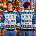 Corona Extra Christmas Ugly Sweater Best Christmas Apparel Beer Lover Xmas Gift - Gearneko