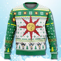 Warrior Of Sunlight Dark Souls Ugly Christmas Sweater Xmas Clothing Gift For Husband - Gearneko