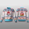 Wendy's Weapons Ugly Christmas Sweater Wendy's Pig Tailed Xmas Clothing - Gearneko