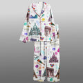 Voyage A Paris Travel Pajama Set Paris Landmark's Icons Clothing Gifts For Mom - Gearneko
