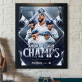 Tampa Bay Rays 2026 American League Champions Clinched To MLB World Series Poster Tampa Bay Rays Merch - Gearneko