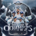 Tampa Bay Rays Are The Winner American League Champions 2026 All Over T-Shirt - Gearneko