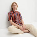 Negocio Fechado Eduardo Alves Marques Hawaiian Shirt Gimaguas Red Organic Aloha Shirt - Gearneko