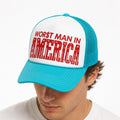 Slayyyter Worst Man In America Trucker Hat Slayyyter Merch Presents For Fans - Gearneko