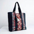 Sister Wives Christine Brown Flaunt Accessories Boho Tote Bag Boho Velvet Tote Bag - Gearneko