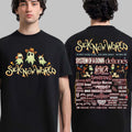 Sick New World Texas 2026 Festival Merch Ghost Spirit Line Up T-Shirt Sick New World Apparel Music Lovers Gifts - Gearneko