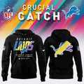 Detroit Lions 2026 Crucial Catch Intercept Cancer Hoodie Detroit Lions Apparel Best Fan Gear - Gearneko