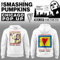 The Smashing Pumpkins Merch The Rats In A Cage Tour White Hoodie Rock Fans Gifts - Gearneko