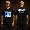 Terror Band 2026 Santa Ana California T-Shirt Terror Concert Outfits Unique Fan Gifts - Gearneko
