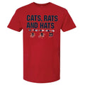 Florida Panthers Cats Rats And Hats Signatures Hat Trick Celebration T-Shirt Florida Panthers Clothing - Gearneko