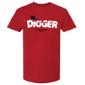 Digger Promotional Movie 2026 Red T-Shirt Digger Movie Clothing - Gearneko