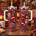 Arizona Cardinals 2026 Christmas Tumbler Arizona Cardinals Merch Bird Gang Xmas Gifts - Gearneko