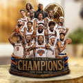 New York Knicks 2026 NBA Finals Champions Acrylic Plaque Best NY Knicks Champions Decor - Gearneko