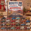 Route 66 100th Anniversary Christmas Advent Calendar 2026 Xmas Countdown - Gearneko