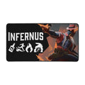 Deadlock Night Shift Merch Infernus Desk Mat Best Table Decor Deadlock Fans Gifts - Gearneko