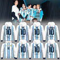 Argentina National Football Club X BTS Merch Arirang World Tour Hoodie Best Gift For Army - Gearneko