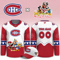 Custom Montreal Canadiens Mickey Friends Night Hockey Jersey Montreal Canadiens Clothing - Gearneko