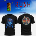 Rush Merch Fifty Something Tour 2026 T-Shirt Best Present Ideas For Rush Lovers - Gearneko