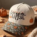 Cute Ghost Trucker Hat Spooky Season Witch Baseball Hat Halloween Gift Ideas - Gearneko