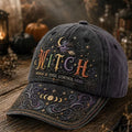 Halloween Witch Woman In Total Control Here Hat Halloween Baseball Cap Gift Ideas - Gearneko