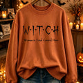 Halloween Witch Woman In Total Control Here Sweatshirt Halloween Clothing Gift For Her - Gearneko