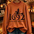 Halloween 1962 1 Few Of Us Got Away Sweatshirt Halloween Clothing Gift Ideas - Gearneko