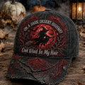 On A Dark Desert Highway Witch Halloween Hat Spooky Witch Baseball Cap - Gearneko