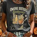 Owens Sisters Apothecary T-Shirt Practical Magic Witch Clothes Halloween Gift for Mom - Gearneko