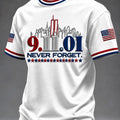 9 11 25th Anniversary Never Forget Shirt 9 11 Apparel Present For Patriots - Gearneko