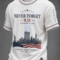 9 11 25th Anniversary Never Forget Shirt 911 Commemorative Clothing Tribute Gift Ideas - Gearneko