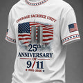 9 11 25th Anniversary Never Forget Shirt Patriot Day Clothes 9 11 Memorial Gifts - Gearneko