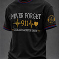 9 11 25th Anniversary Never Forget Shirt 9 11 Memorial Clothing Husband's Gift Ideas - Gearneko