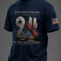 9 11 25th Anniversary Never Forget Shirt 911 Anniversary Apparel Gift For Dad - Gearneko