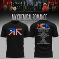 My Chemical Romance Merch The Black Parade 2026 Tour T-Shirt Cool Gift Ideas For Killjoys - Gearneko