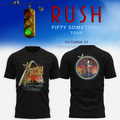 Rush Merch Fifty Something Tour 2026 Black Shirt Rush Concert Outfits Best Fan Gift - Gearneko