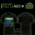 OutKast Merch X Atlanta Falcons ATLiens 30Th Anniversary T-Shirt Cool Gifts For OutKast Fans - Gearneko
