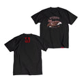Godzilla Store Merch Godzilla Vs Destoroyah 30Th Anniversary Scene Illustration Black Shirt - Gearneko