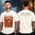 Deftones Merch Sick New World Texas 2026 Flower Font T-Shirt Deftones Fan Gifts - Gearneko