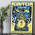 Clutch New Orleans LA Event Poster Clutch Concert Poster Rock Lover Gifts - Gearneko