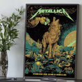 Metallica Life Burns Faster 2026 Sphere Las Vegas NV Poster Metallica Merch Gifts For Fans - Gearneko