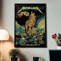 Metallica Life Burns Faster Tour Las Vegas NV 2026 Event Poster Best Metallica Concert Poster Gifts For Fans - Gearneko