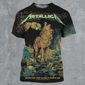 Metallica Merch Life Burns Faster Sphere Las Vegas Concert Event Poster Graphic Shirt Metallica Clothes - Gearneko