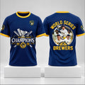 Milwaukee Brewers Merch World Series National League Champions 2026 T-Shirt Milwaukee Brewers Gear - Gearneko