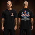 Sick New World Frot Worth TX 2026 Black T-Shirt Sick New World Clothing Presents For Music Lover - Gearneko