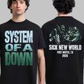 System Of A Down Merch Sick New World Texas 2026 Event Band Portrait Shirt System Of A Down Fan Gift - Gearneko