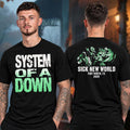 System Of A Down Merch Sick New World Texas 2026 Event T-Shirt System Of A Down Apparel Metalheads Gifts - Gearneko