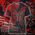 The Smashing Pumpkins Nashville TN Event Poster Graphic T-Shirt The Smashing Pumpkins Apparel - Gearneko