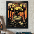 System Of A Down Sick New World Texas 2026 Home Decor Poster System Of A Down Merch Fan Gifts - Gearneko