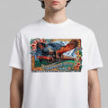 Widespread Panic Merch Milwaukee WI 2026 Eagle Winged Train Poster Graphic T-Shirt - Gearneko